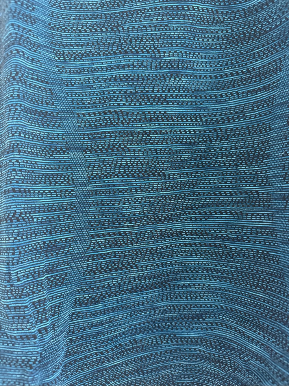 Lululemon Cool Racerback Tank Top Blue Black Prism Stripe Size 4 - Picture 6 of 6